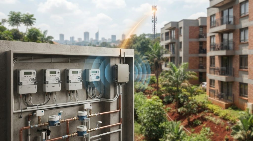 Prepaid token meters for electricity and water as submeters under KPLC